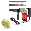 Hillgrove HGCM1377 1200W Demolition Hammer Concrete Breaker with 2 Bits & Measuring Tape image-3