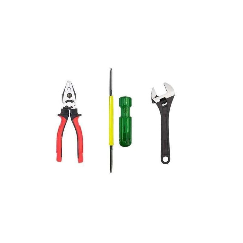Hillgrove HGCM396M1 2-in-1 Multipurpose Screwdriver with 8-Inch Adjustable Wrench & Combination Plier image-6