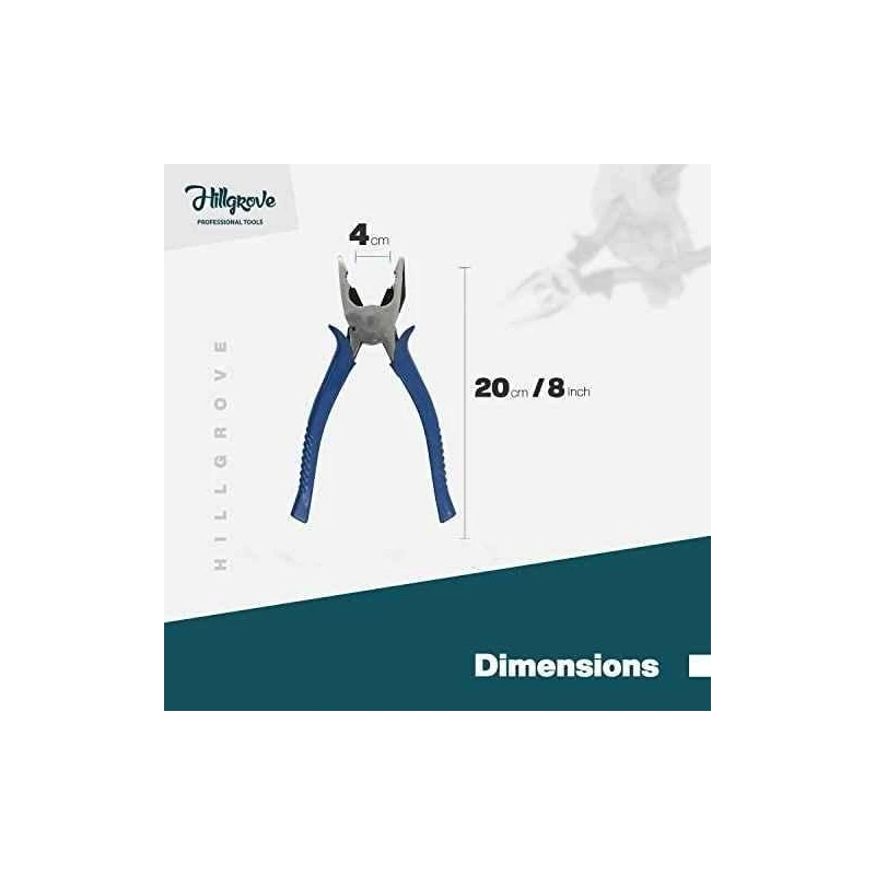 Hillgrove HGCM887 8-Inch Multipurpose Combination Plier image-4