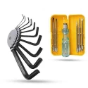 Hillgrove HGCM995 10-Piece Hex Allen Key Set with 5-in-1 Screwdriver image-3