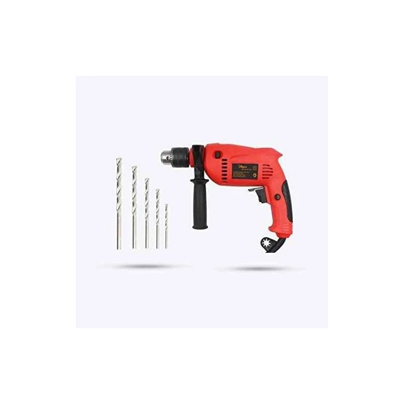 Hillgrove HGPD1M3 700W 13mm Drill Machine with 5 Drill Bits image-1