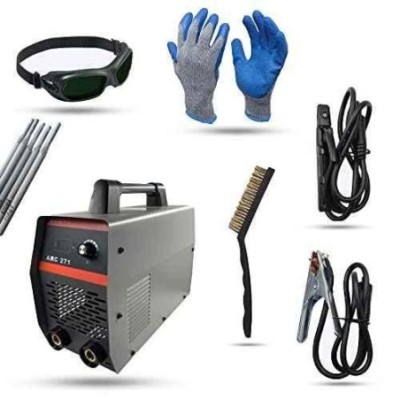 Hillgrove HGCM952 ARC271 271A IGBT Inverter Welding Machine with Holder Earth Clamp Gloves Goggles 5 Rods & Brush image-4