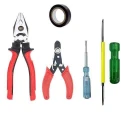 Hillgrove HGCM376M1 8-Inch Lineman Plier Combo with Wire Cutter Line Tester Electrical Tape & 2-in-1 Screwdriver image-5