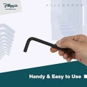 Hillgrove HGCM993 10-Piece Hex Allen Key Set with 4-Piece T-Spanner Set image-4