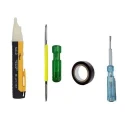 Hillgrove HGCM210M1 Electrical Non-Contact Voltage Tester Set with Electrical Tape Line Tester & 2-in-1 Screwdriver image-1