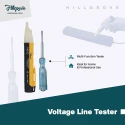 Hillgrove HGCM210M1 Electrical Non-Contact Voltage Tester Set with Electrical Tape Line Tester & 2-in-1 Screwdriver image-2