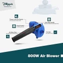 Hillgrove HGCM1026 800W Blue Electric Air Blower with Carbon Brushes & 10-Piece Allen Key Set image-1