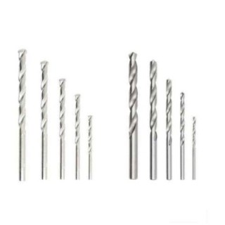 Hillgrove HGCM179M1 5-Piece HSS & 5-Piece Masonry Drill Bit Combo for Metal Concrete & Wood image-1