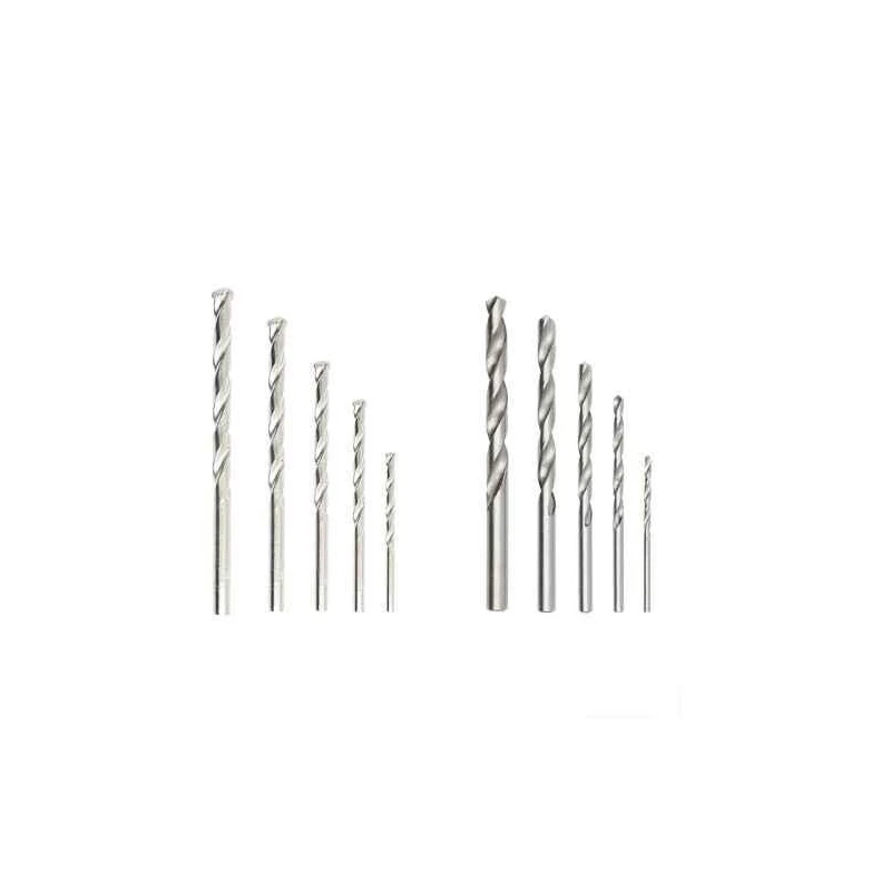 Hillgrove HGCM179M1 5-Piece HSS & 5-Piece Masonry Drill Bit Combo for Metal Concrete & Wood image-1