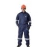 Workwear Cotton Coverall (210 - 240 GSM) Navy Blue Color Suit