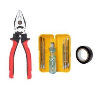 Hillgrove HGCM381M1 8-Inch Combination Lineman Plier with 5-in-1 Screwdriver image-6
