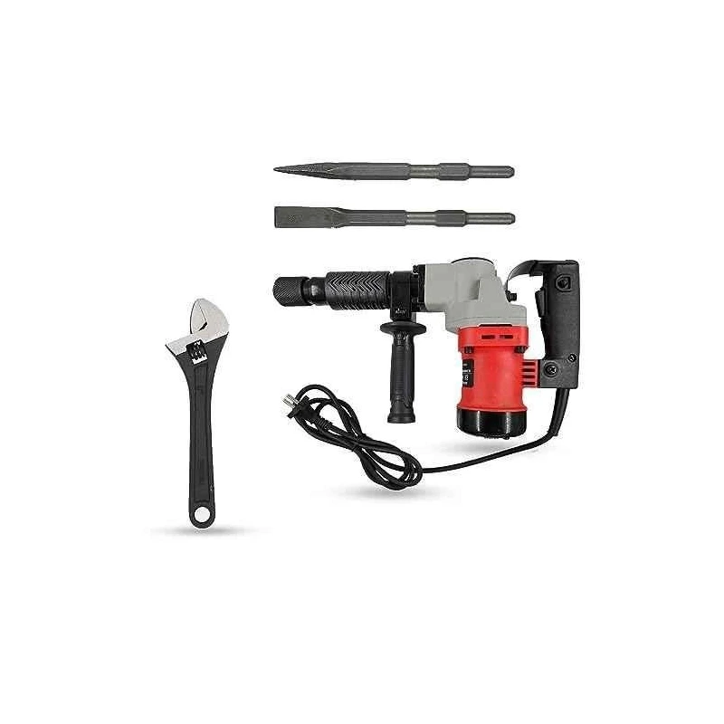 Hillgrove HGCM1399 1200W Demolition Hammer Concrete Breaker with 2 Bits & 8-Inch Adjustable Wrench image-3