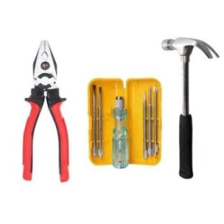 Hillgrove HGCM380M1 8-Inch Combination Lineman Plier with Claw Hammer & 5-in-1 Screwdriver image-4