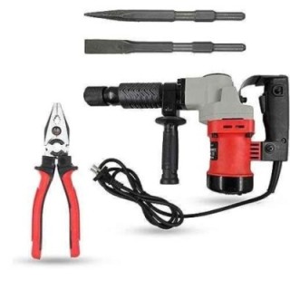Hillgrove HGCM1391 1200W Demolition Hammer Concrete Breaker with 2 Bits & 8-Inch Plier image-5