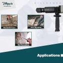 Hillgrove HGCM1386 1200W Demolition Hammer Concrete Breaker with 2 Bits BMC Box & 8-Inch Adjustable Wrench image-2