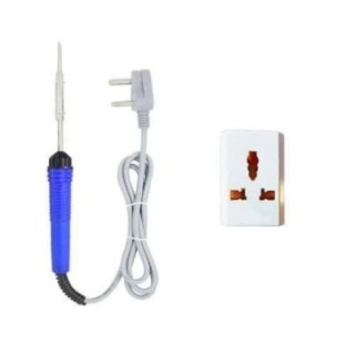 Hillgrove HGCM613 2-Piece 25W Flat Tip Soldering Iron Kits with Multi-Pin Socket image-3
