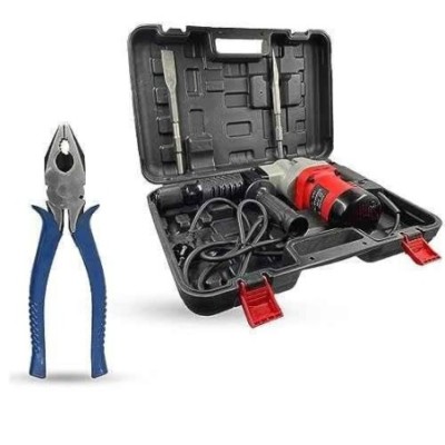 Hillgrove HGCM1392 1200W Demolition Hammer Concrete Breaker with 2 Bits & 8-Inch Plier image-6