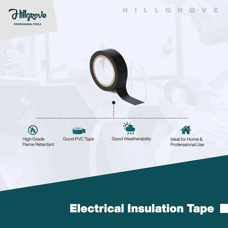 Hillgrove HGCM698 2-in-1 Multipurpose Screwdriver 8-Inch Combinational Plier & Electrical Tape Combo image-5