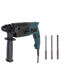 Hillgrove HGCM862 750W Forward & Reverse Rotation Hammer Impact Drill Machine with 3 Bits image-5