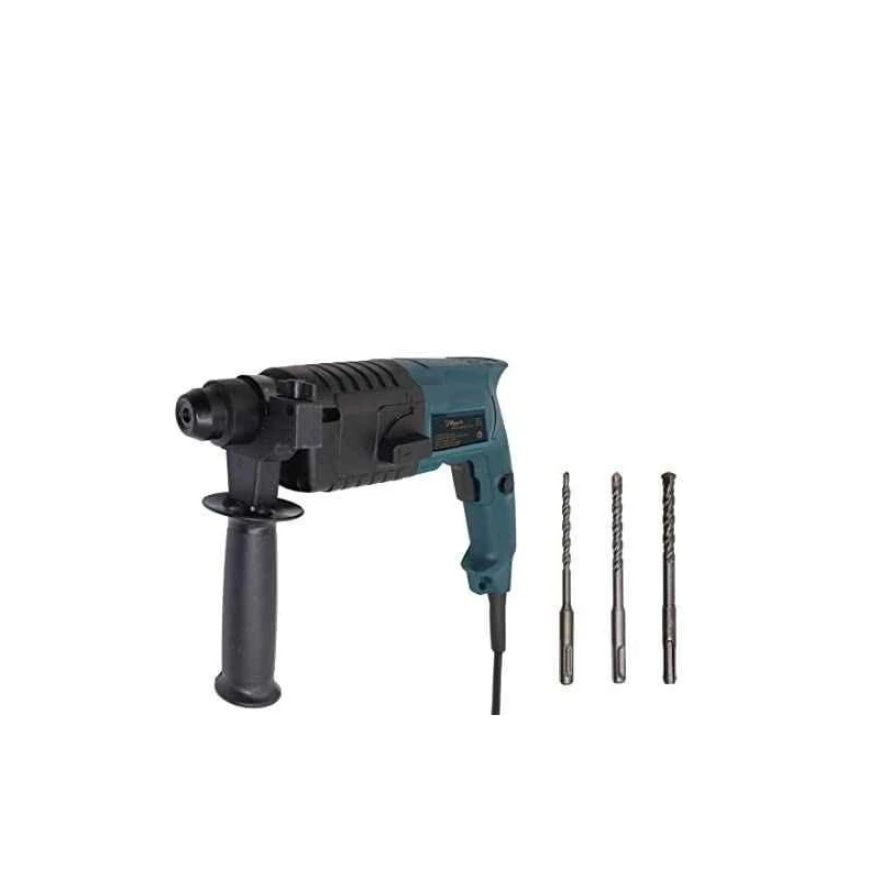 Hillgrove HGCM862 750W Forward & Reverse Rotation Hammer Impact Drill Machine with 3 Bits image-5