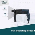 Hillgrove HGCM863 750W Forward & Reverse Rotation Hammer Impact Drill Machine with 3 Bits image-5