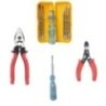 Hillgrove HGCM543 Plier, Wire Cutter, Line Tester & 5-in-1 Screwdriver Hand Tool Combo