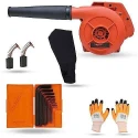 Hillgrove HGCM1121 800W Plastic Red Electric Air Blower with Carbon Brushes Gloves & 9-Piece Allen Key image-4
