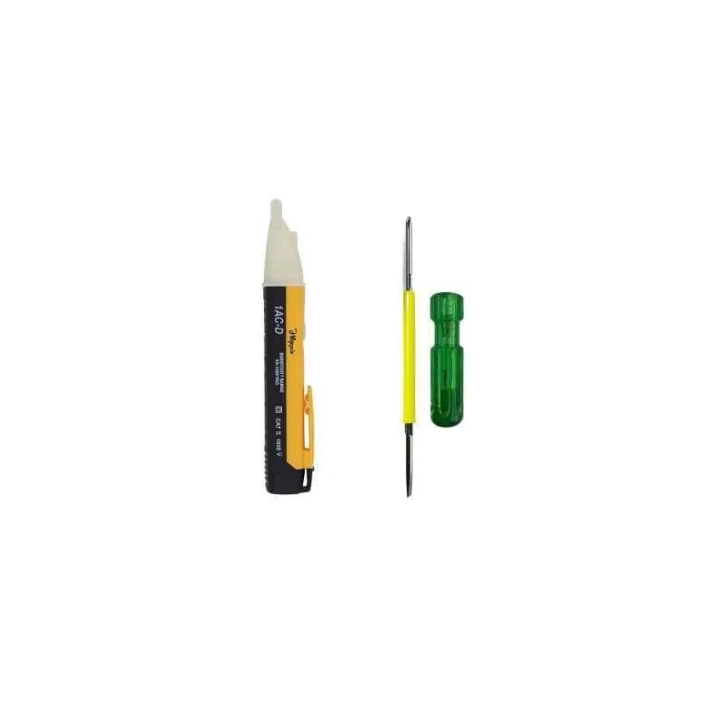 Hillgrove HGCM253M1 Reversible Phillips & Slotted Screwdriver with Non-Contact Voltage Tester image-2