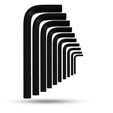 Hillgrove HGCM991 10-Piece Hex Allen Key Set for Bike Bicycle & Cycle image-2