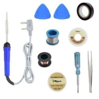 Hillgrove HGVE6M1 9-Piece 25W Soldering Iron Kits image-4