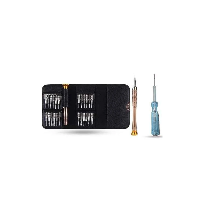 Hillgrove HGCM1267 25-in-1 Portable Pocket Screwdriver with Line Tester image-3