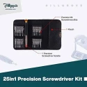 Hillgrove HGCM1267 25-in-1 Portable Pocket Screwdriver with Line Tester image-5