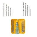 Hillgrove HGCM455M1 10-Piece HSS & Masonry Drill Bit Set with 5-in-1 Combination Screwdriver image-3