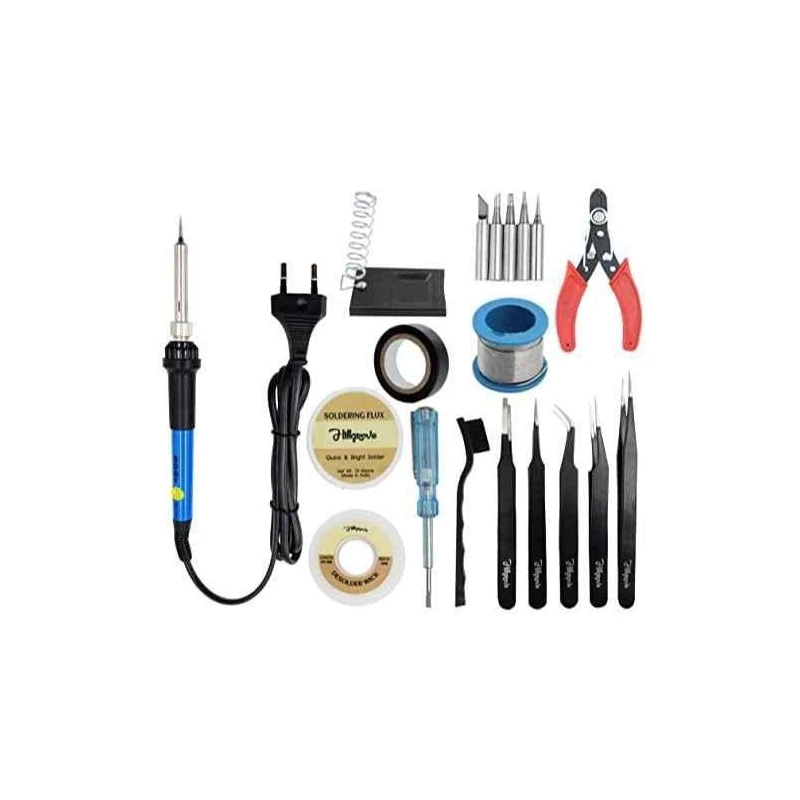 Hillgrove HG0110 10-in-1 Electronic Mobile Soldering Iron Equipment Tool Kits image-1