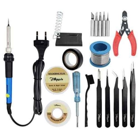 Hillgrove HG0110 10-in-1 Electronic Mobile Soldering Iron Equipment Tool Kits image-1
