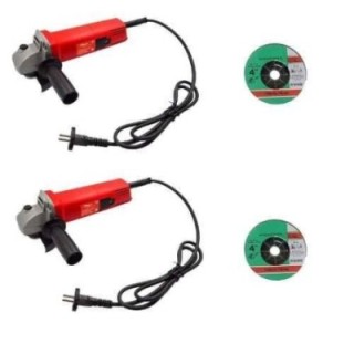 Hillgrove HGCM268M1 850W 100mm Angle Grinder with Grinding Wheel (Pack of 2) image-4