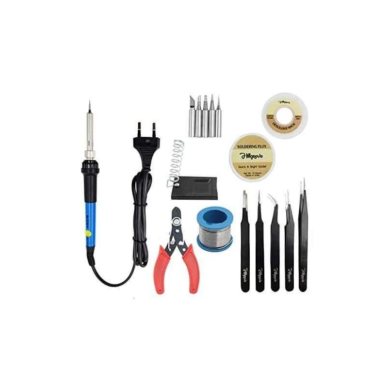 Hillgrove HG0108 7-in-1 Electronic Mobile Soldering Iron Equipment Tool Kits image-1