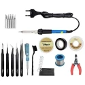 Hillgrove HG0111 10-in-1 Professional Mobile Soldering Iron Equipment Tool Kits image-1