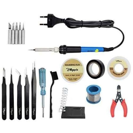 Hillgrove HG0111 10-in-1 Professional Mobile Soldering Iron Equipment Tool Kits image-1