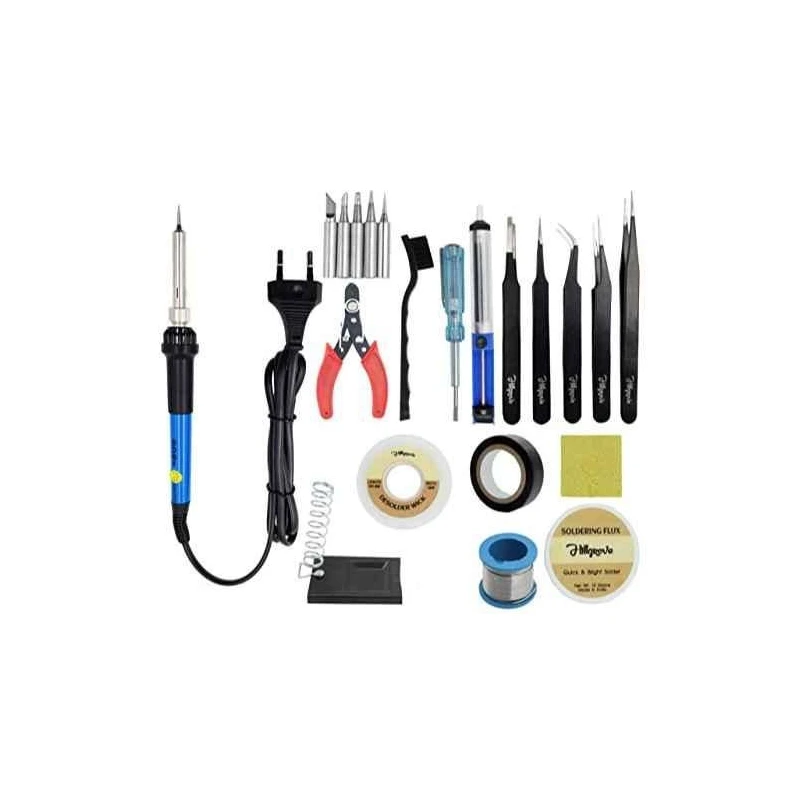 Hillgrove HG0114 12-in-1 Electronic Mobile Soldering & Desoldering Equipment Tool Kits image-1