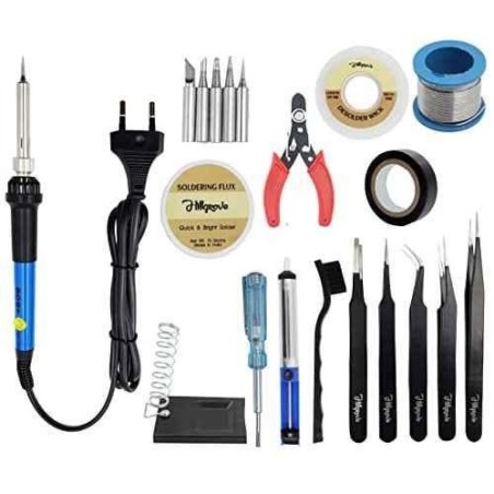 Hillgrove HG0112 11-in-1 Electronic Mobile Soldering & Desoldering Equipment Tool Kits image-1