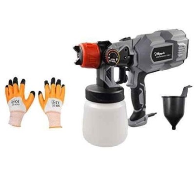 Hillgrove HGCM43M1 550W DIY Copper Nozzle Paint Sprayer Gun Machine with Gloves image-1
