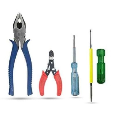 Hillgrove HGCM888 8-Inch Combination Plier with Wire Cutter Line Tester & 2-in-1 Screwdriver image-1