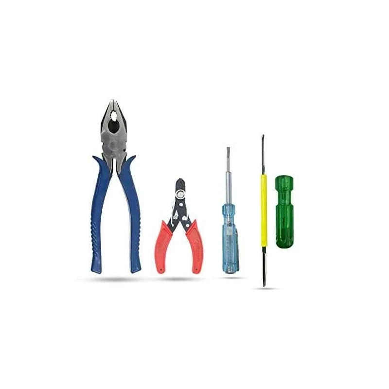 Hillgrove HGCM888 8-Inch Combination Plier with Wire Cutter Line Tester & 2-in-1 Screwdriver image-1