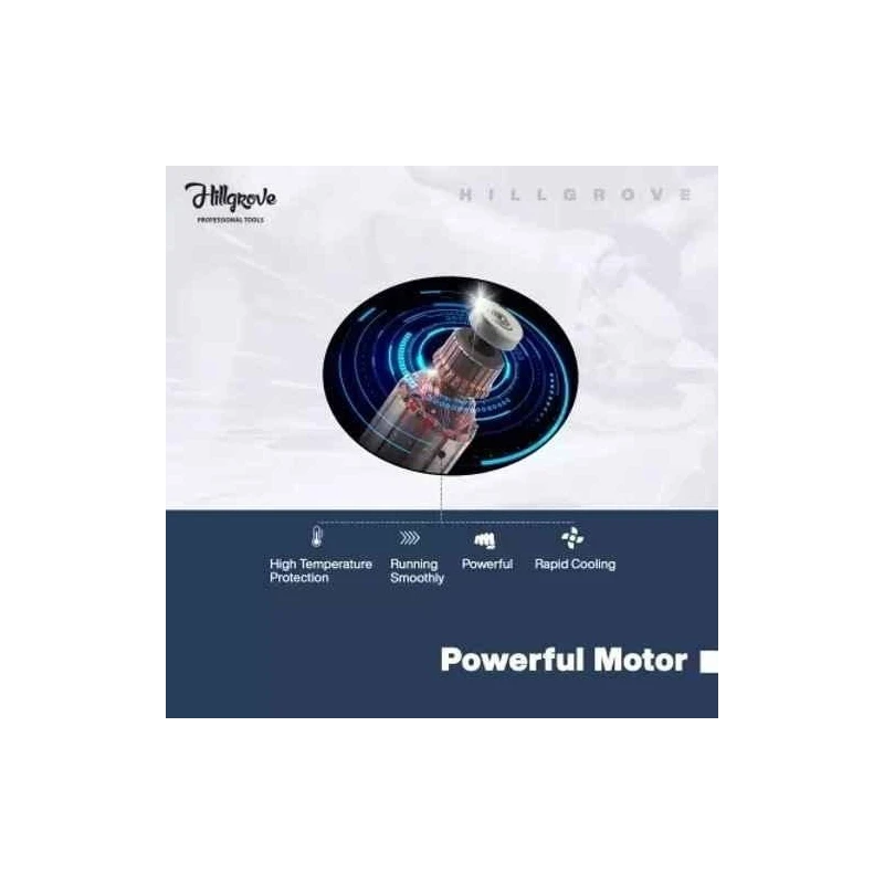 Hillgrove HG0187 100mm Metal Angle Grinder image-5