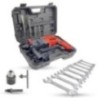 Hillgrove HGCM1263 Hammer Drill Machine with Bits, Chuck, Adapter & Wrench Set