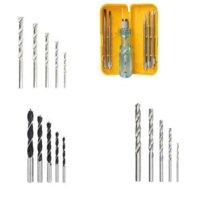 Hillgrove HGCM454M1 15-Piece HSS Wood & Masonry Drill Bit Set with 5-in-1 Screwdriver Combo image-4