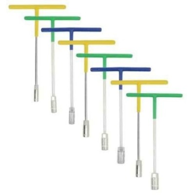 Hillgrove HG0050 8-Piece Nickel Chrome T-Socket Set image-1