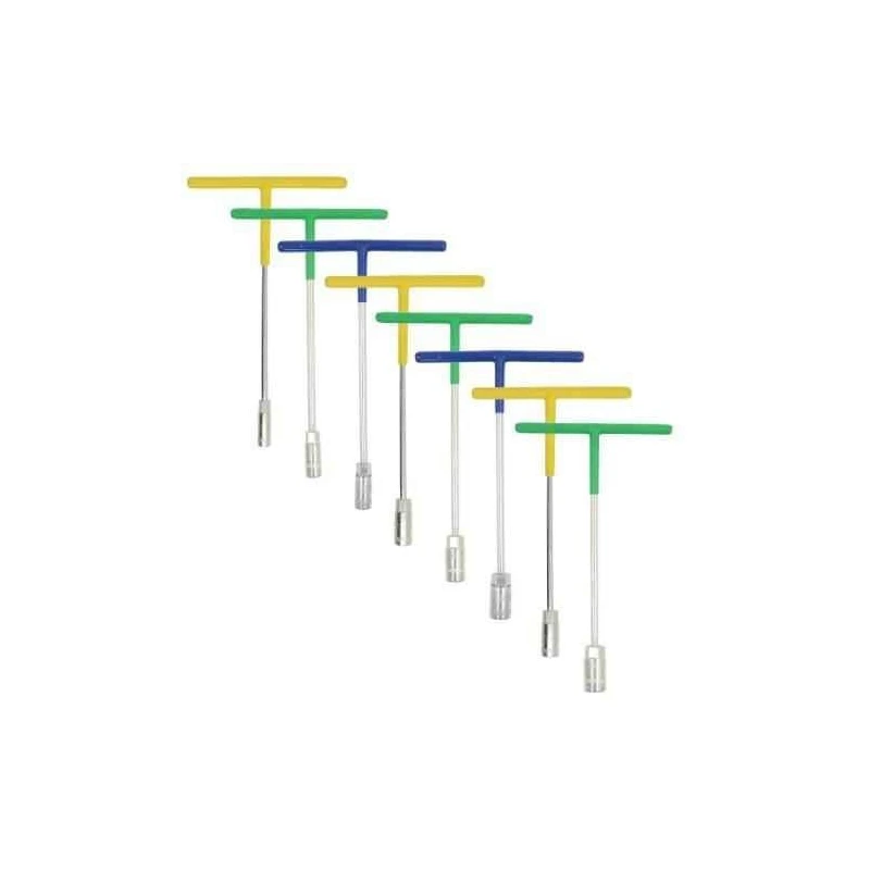 Hillgrove HG0050 8-Piece Nickel Chrome T-Socket Set image-1