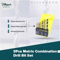 Hillgrove HGCM1362 500W 10mm Power Drill Machine with 9 Drill Bits & Gloves image-4